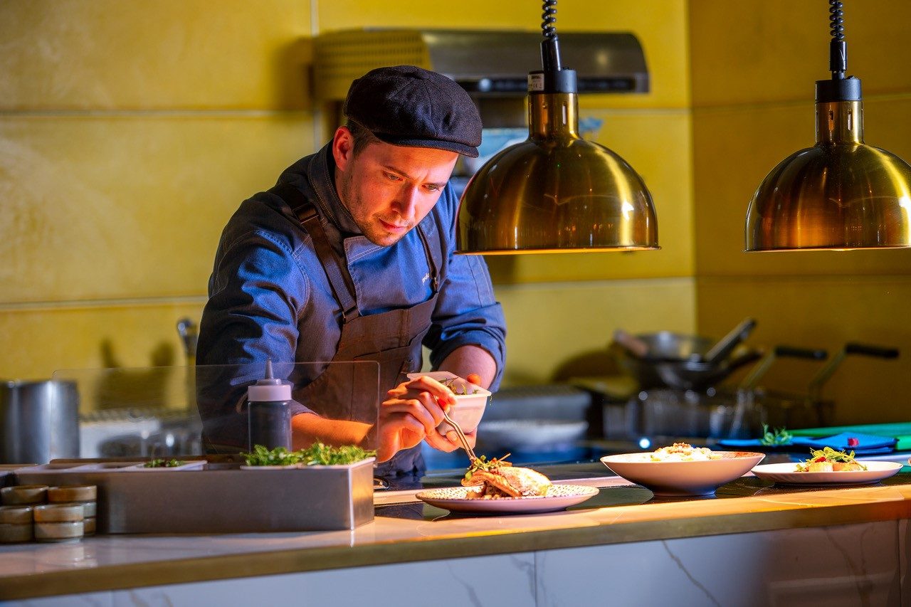 Close up of Head Chef